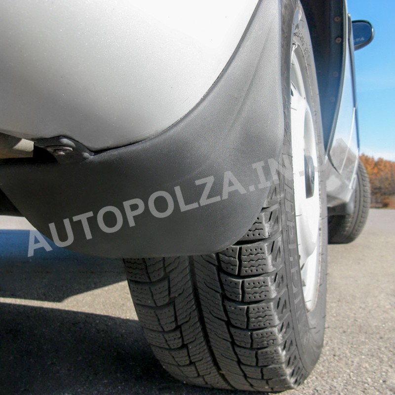 Гумові бризковики на Daewoo Lanos, Sens, Chevrolet Lanos "Classic" ( 1 - 4 шт)