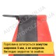 Чехол на ручку кпп Daewoo Lanos, Sens Комби красный