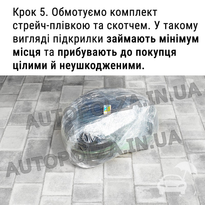 Подкрылки Daewoo Lanos, Sens Мега Локер П-26 (4 шт.) + саморезы
