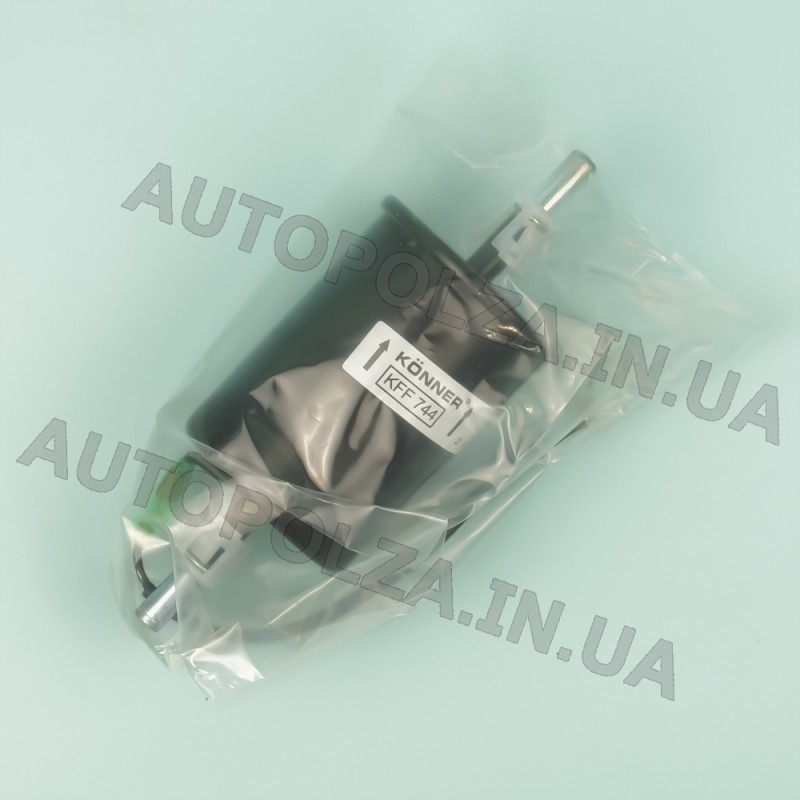 Топливный фильтр Konner KFF 744 для Daewoo Lanos 1.5, 1.6, ZAZ Sens 1.3 (Корея)
