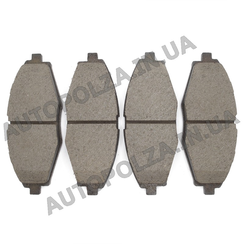 Передние тормозные колодки Daewoo Lanos 1.5, Sens Hi-Q (SANGSIN) SP1086