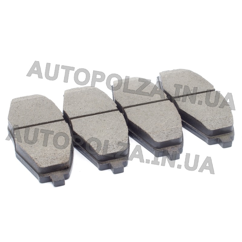 Передние тормозные колодки Daewoo Lanos 1.5, Sens Hi-Q (SANGSIN) SP1086