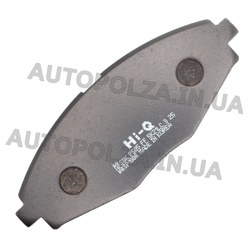 Передние тормозные колодки Daewoo Lanos 1.5, Sens Hi-Q (SANGSIN) SP1086