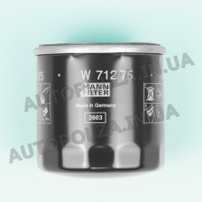 Масляный фильтр для Daewoo Lanos 1.5, 1.6 MANN FILTER W 712/75 (Германия)