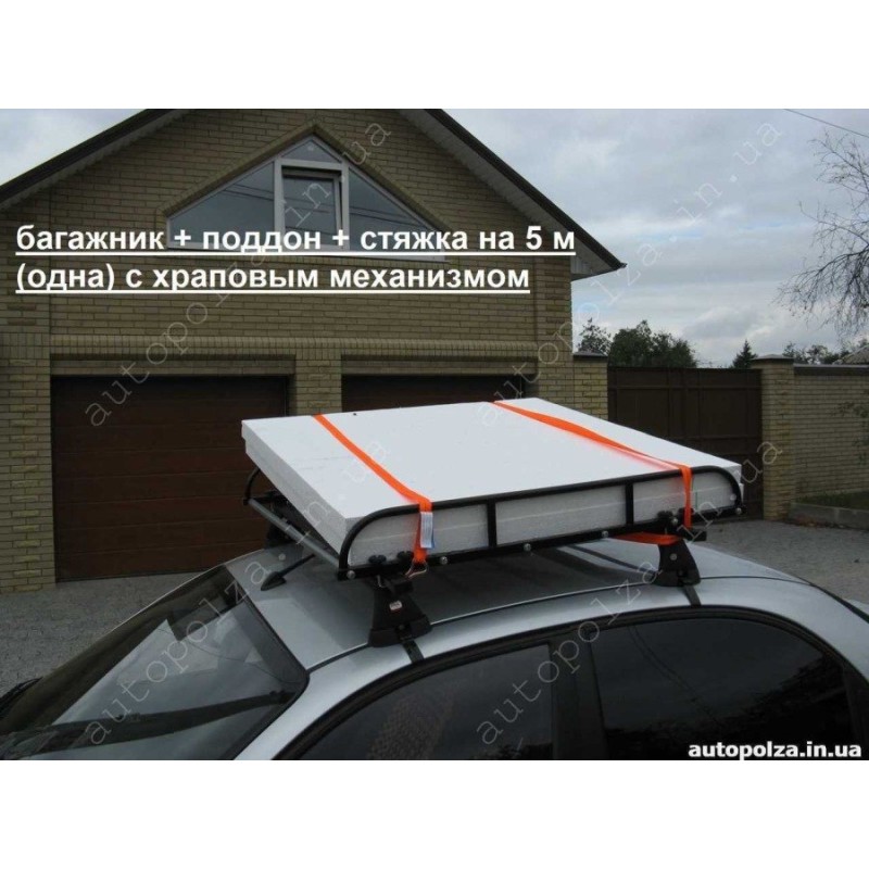 Вантажна платформа на дах Daewoo Lanos, Sens, Chevrolet Lanos Tur