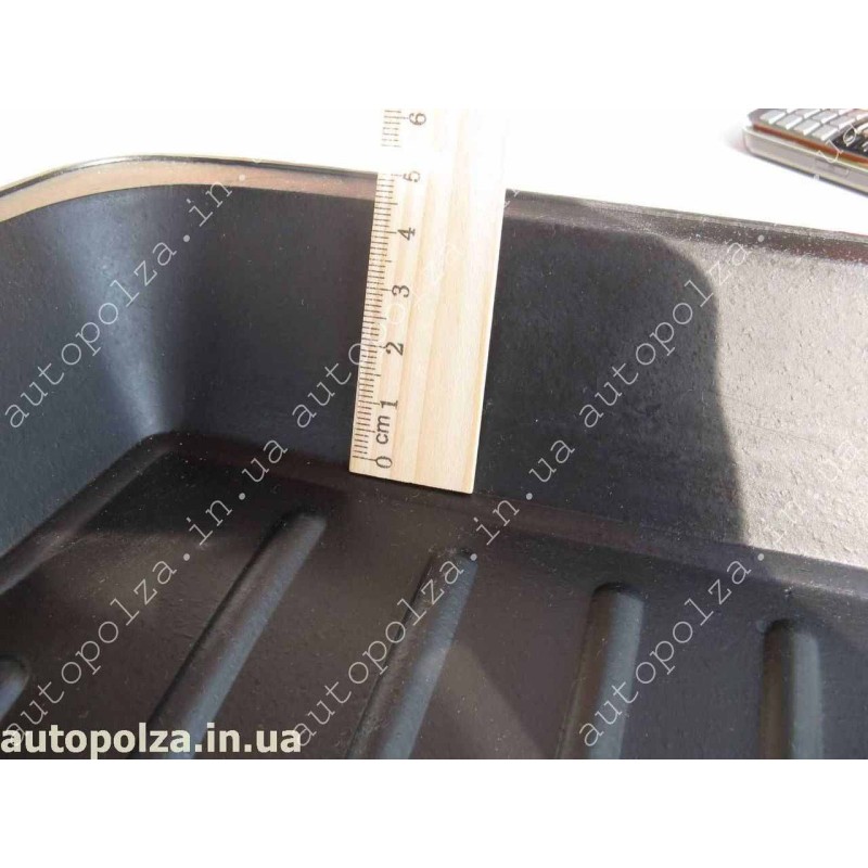 Килимки в Daewoo Lanos, Sens гумові глибокі Бастіон