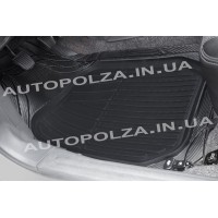 Килимок водійський Daewoo Lanos, Sens гумовий Метелиця (1 шт.)