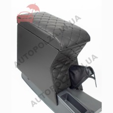 Подлокотник на Daewoo Lanos, Sens, Chevrolet Lanos с черной строчкой Autoprofi 