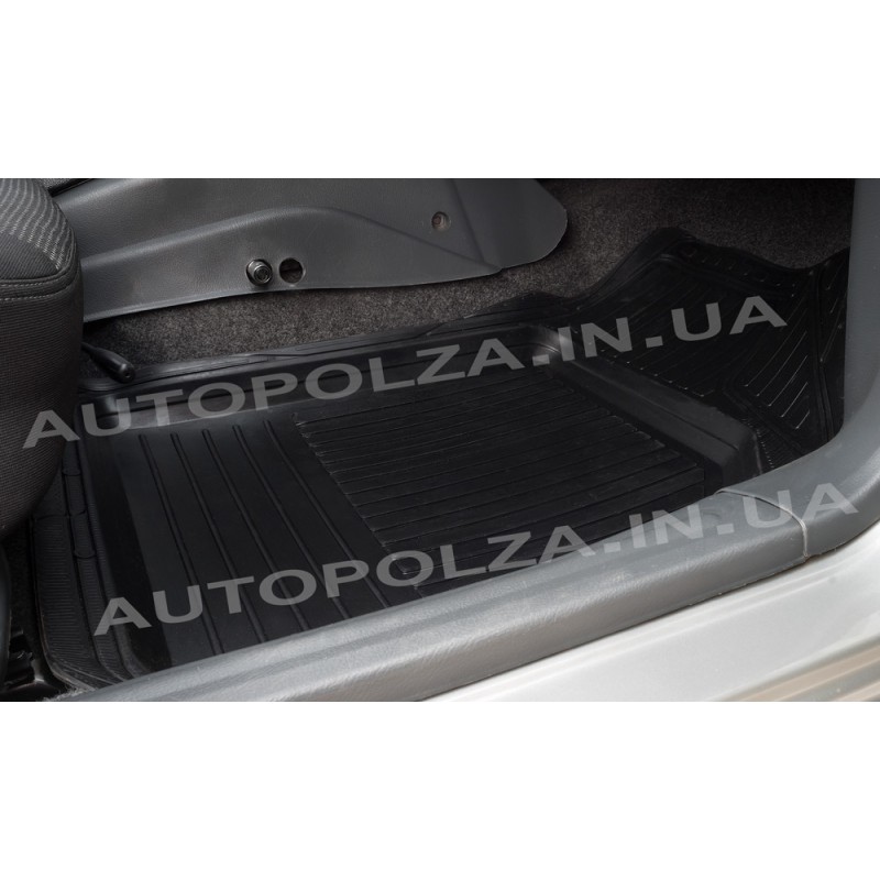 Коврики в Daewoo Lanos, Sens резиновые глубокие Автобан 