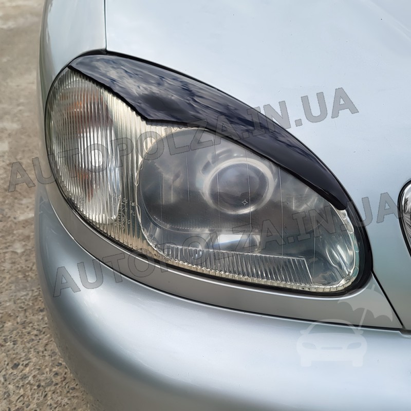 Вії на фари Daewoo Lanos, Sens Look