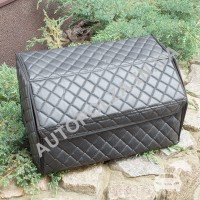 Органайзер у багажник Daewoo Lanos, Sens зі шкірозамінника чорний Diamond Box