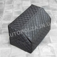 Органайзер у багажник Daewoo Lanos, Sens зі шкірозамінника чорний Diamond Box