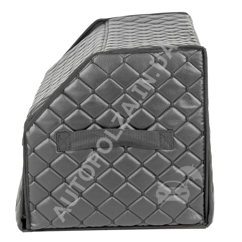 Органайзер у багажник Daewoo Lanos, Sens зі шкірозамінника чорний Diamond Box