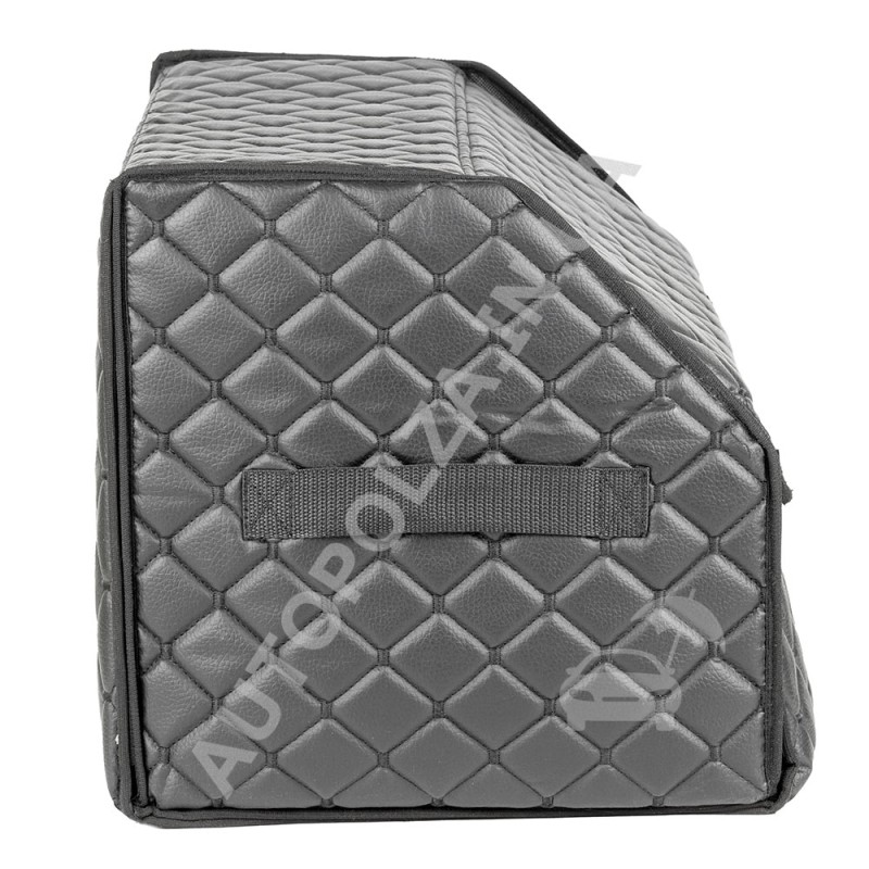 Органайзер у багажник Daewoo Lanos, Sens зі шкірозамінника чорний Diamond Box