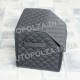 Органайзер в багажник Daewoo Lanos, Sens из кожзама черный Diamond Box Mini