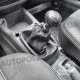 Чехол на ручку кпп Daewoo Lanos, Sens кожаный с рамкой Master