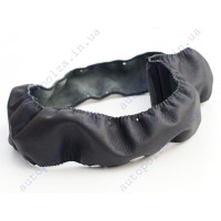 Кожаный чехол на руль Daewoo Lanos, Sens со шнуровкой Zubr