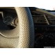 Чехол на руль Daewoo Lanos, Sens серый с перфорацией Комфорт