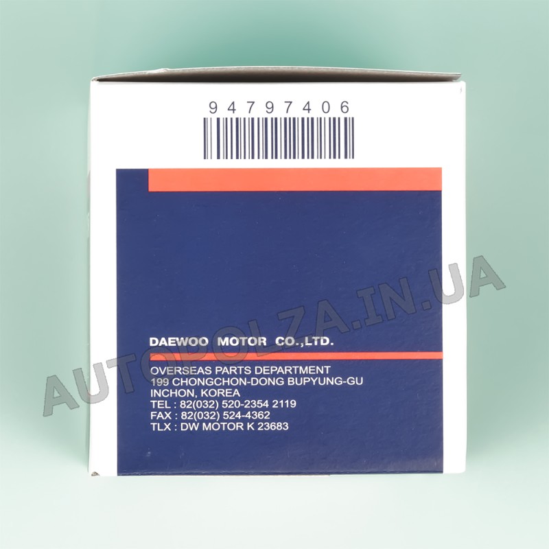 Масляный фильтр для Daewoo Lanos 1.5, 1.6 Daewoo Motor 94797406 (Корея)