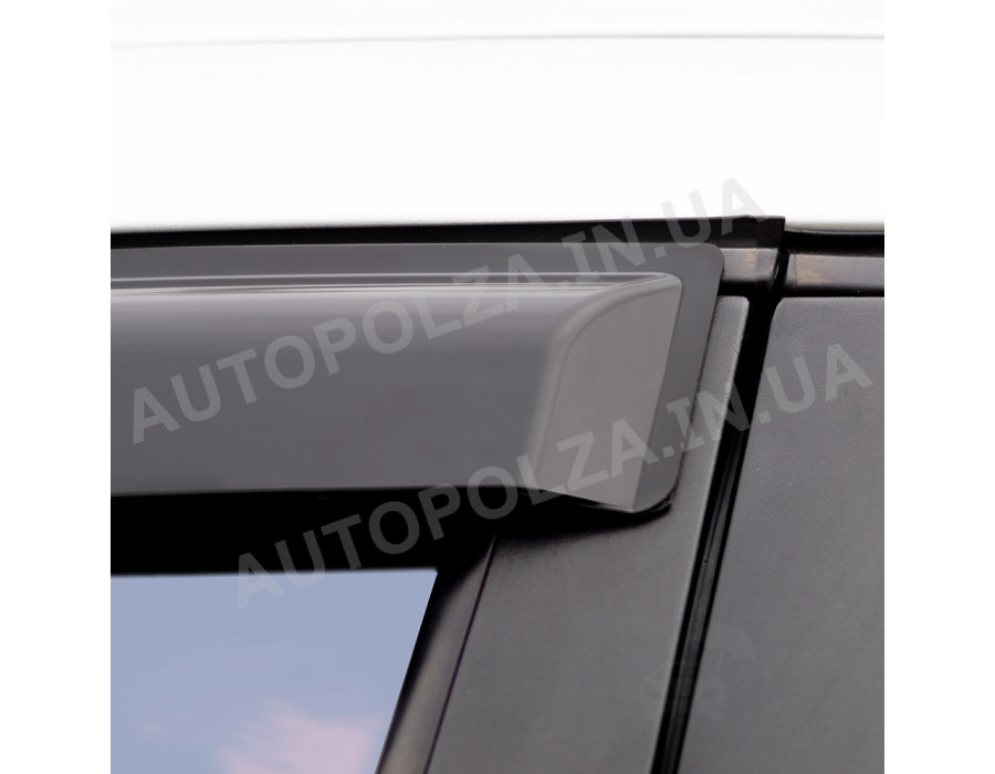 Дефлектори вікон Daewoo Lanos, Sens на скотчі (DLA-0125)