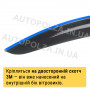 Дефлектори вікон Daewoo Lanos, Sens на скотчі (DLA-0125) Дефлектори вікон Daewoo Lanos, Sens на скотчі (DLA-0125)