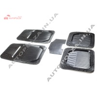 Килимки в Daewoo Lanos, Sens гумові Метелиця