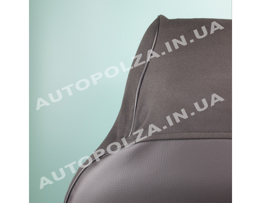 Модельные чехлы пилот на сиденья Daewoo Lanos, Sens Автокомфорт Серебро