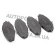 Передние тормозные колодки Daewoo Lanos, Sens Rider RD.3323.DB3195 (Венгрия)