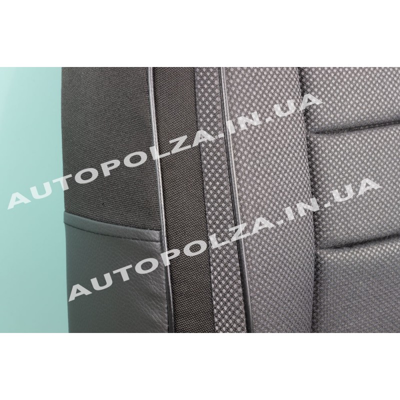 Модельні чохли пілот на сидіння Daewoo Lanos, Sens Автокомфорт Срібло Люкс 