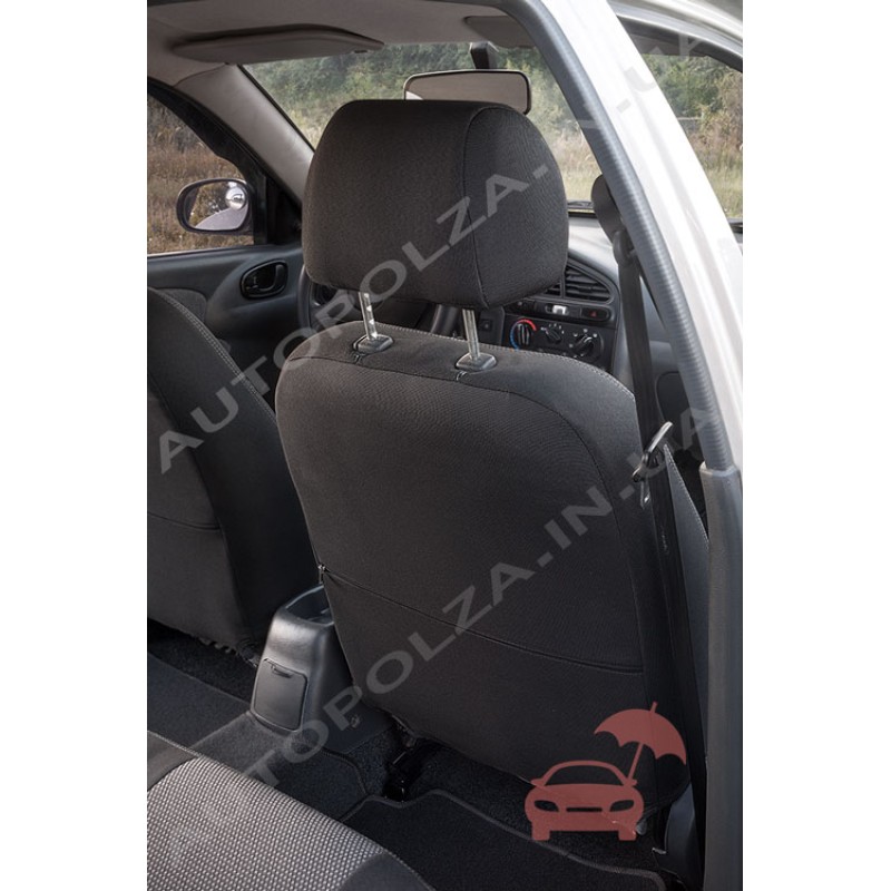 Модельные чехлы на сиденья Daewoo Lanos, Sens тканевые Legenda Люкс