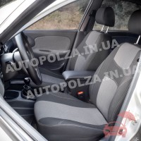 Модельные чехлы на сиденья Daewoo Lanos, Sens тканевые Legenda Люкс