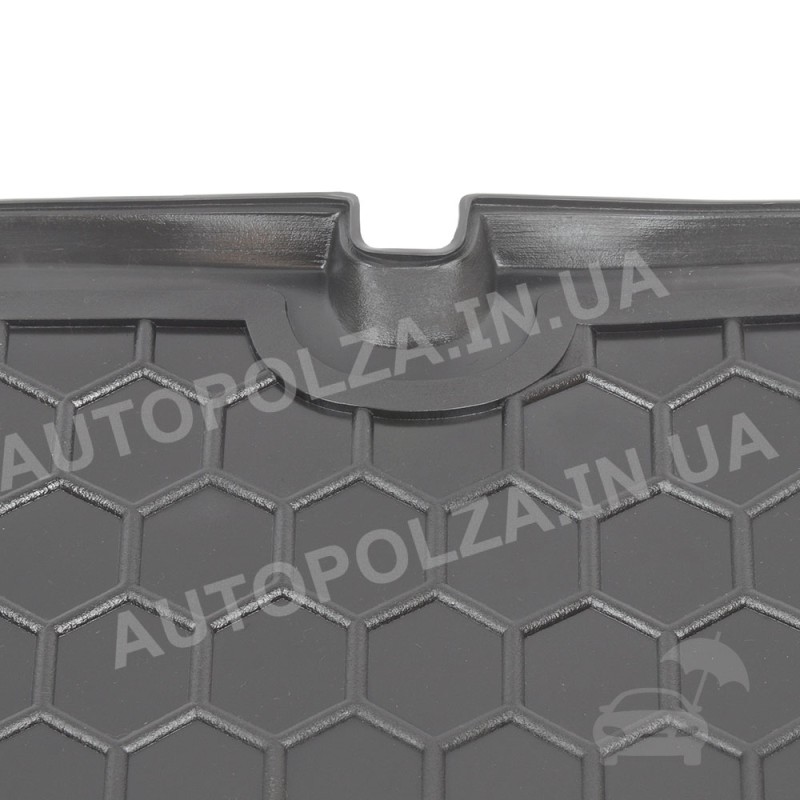 Коврик в багажник Daewoo Lanos, Sens, Chevrolet Lanos (Sedan) резиновый