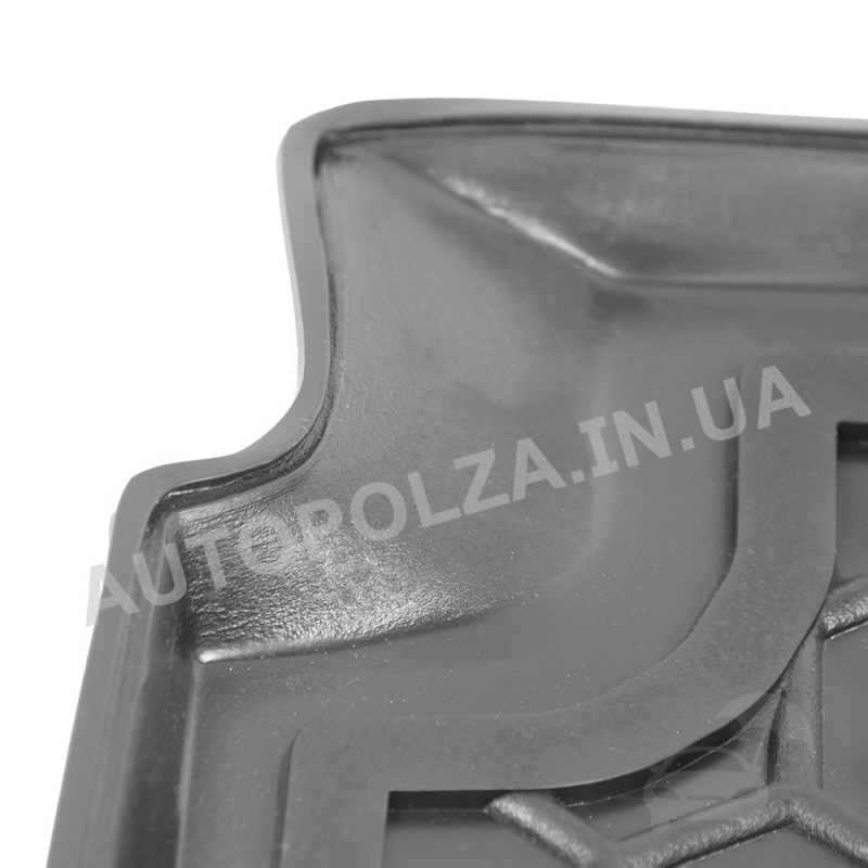 Коврик в багажник Daewoo Lanos, Sens, Chevrolet Lanos (Sedan) резиновый