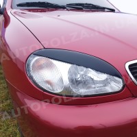 Реснички на фары Daewoo Lanos, Sens Tuning