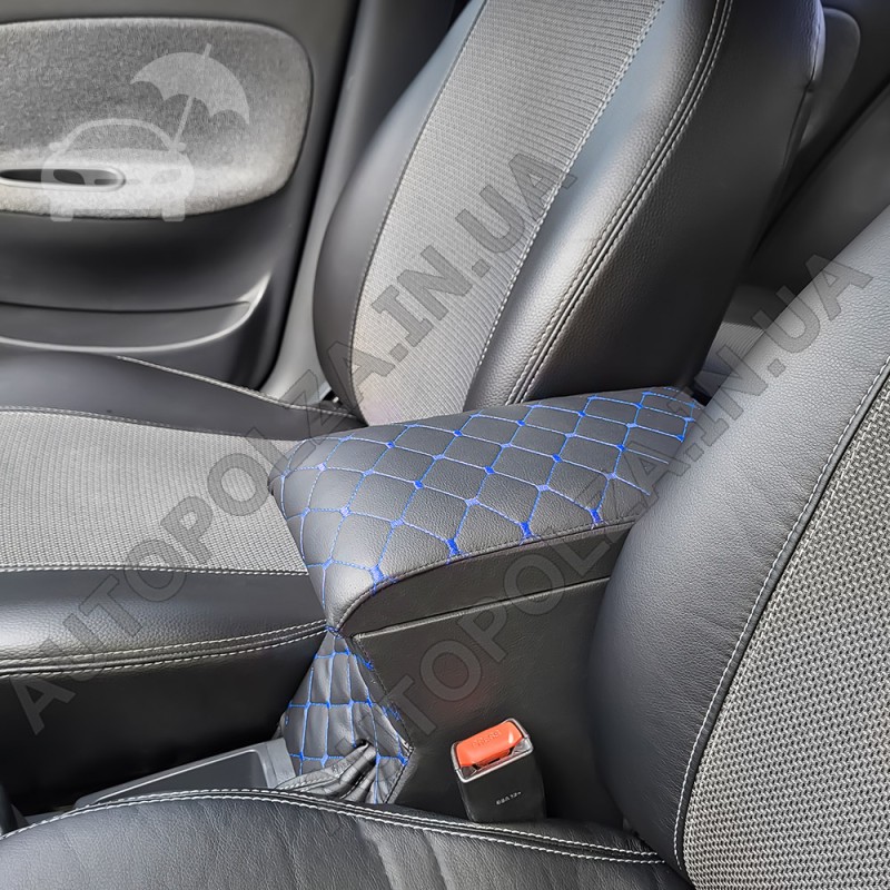 Підлокітник на Daewoo Lanos, Sens, Chevrolet Lanos із синьою прострочкою Autoprofi