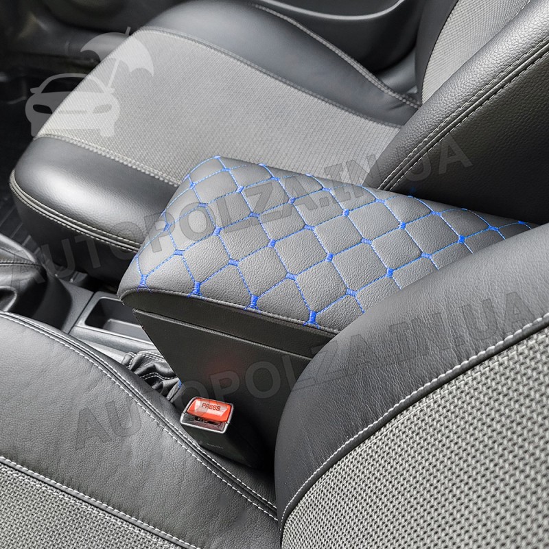 Підлокітник на Daewoo Lanos, Sens, Chevrolet Lanos із синьою прострочкою Autoprofi