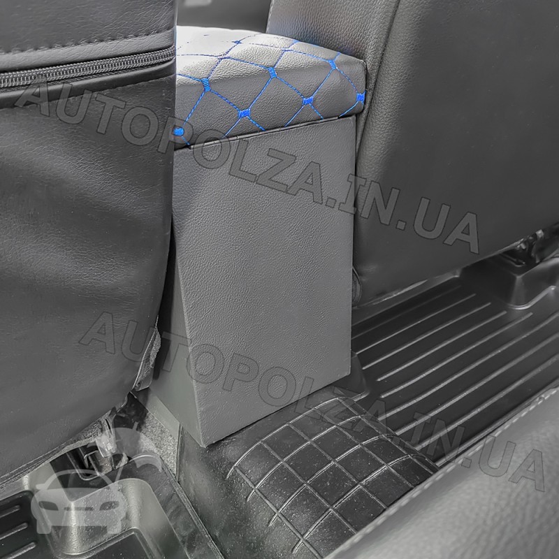 Підлокітник на Daewoo Lanos, Sens, Chevrolet Lanos із синьою прострочкою Autoprofi