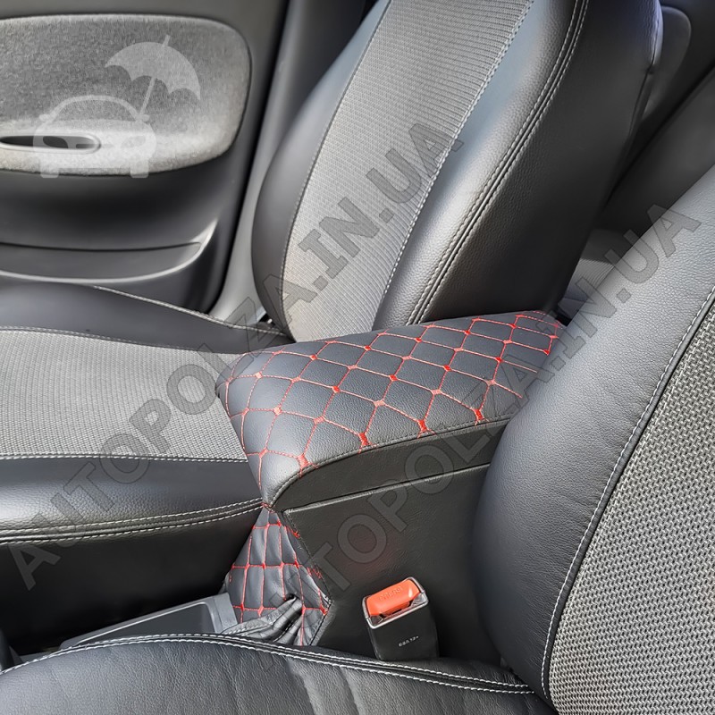Підлокітник на Daewoo Lanos, Sens, Chevrolet Lanos із червоною прострочкою Autoprofi