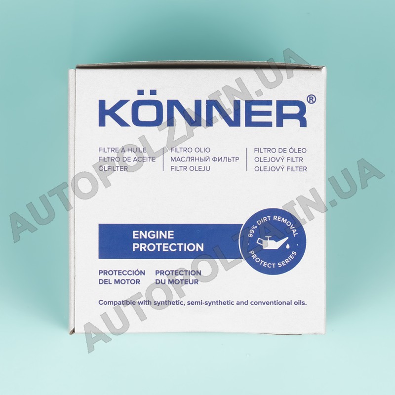 Масляный фильтр для Daewoo Lanos 1.5, 1.6 Konner KFO 710  (Корея)