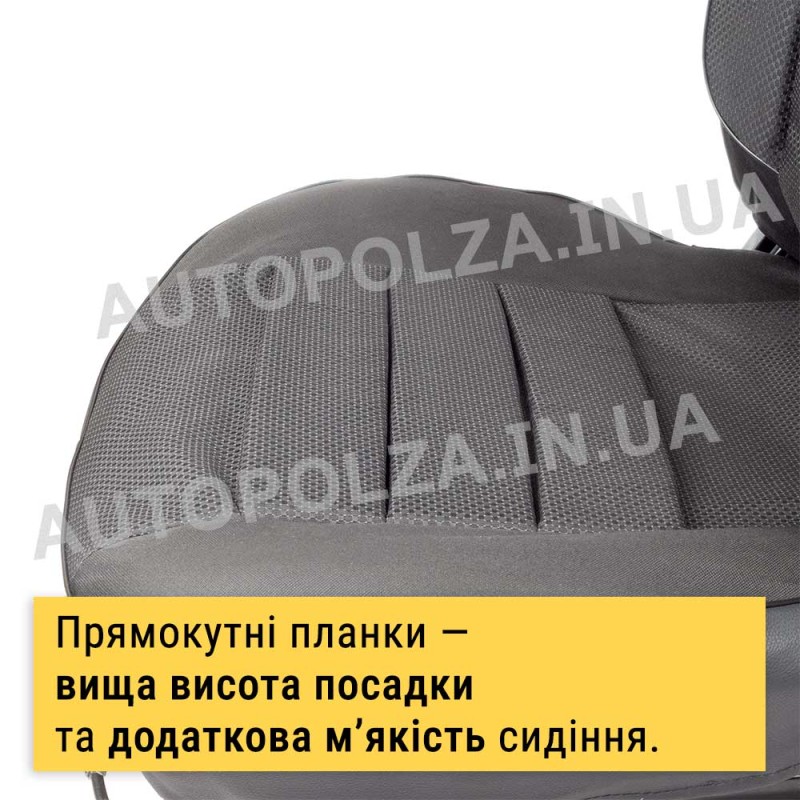 Модельные чехлы пилот на сиденья Daewoo Lanos, Sens Автокомфорт Черные