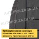 Модельные чехлы пилот на сиденья Daewoo Lanos, Sens Автокомфорт Черные