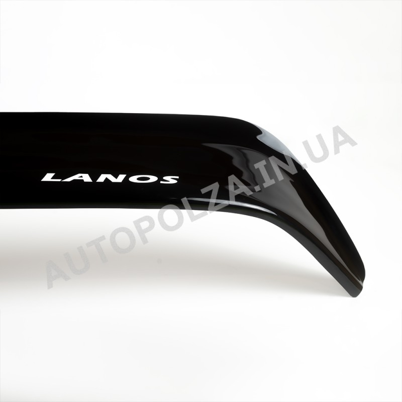 Спойлер на заднее стекло Daewoo Lanos, Sens "Домик" Maxima со словом "Lanos"