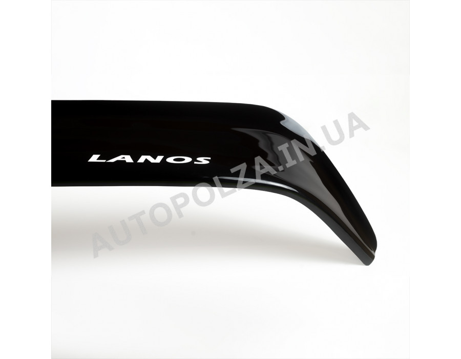 Спойлер на заднее стекло Daewoo Lanos, Sens "Домик" Maxima со словом "Lanos"