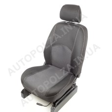 Модельные чехлы на сиденья Daewoo Lanos, Sens тканевые Silver