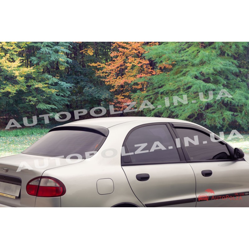 Дефлекторы окон Daewoo Lanos, Sens на скотче передние (DLA-0125-2)