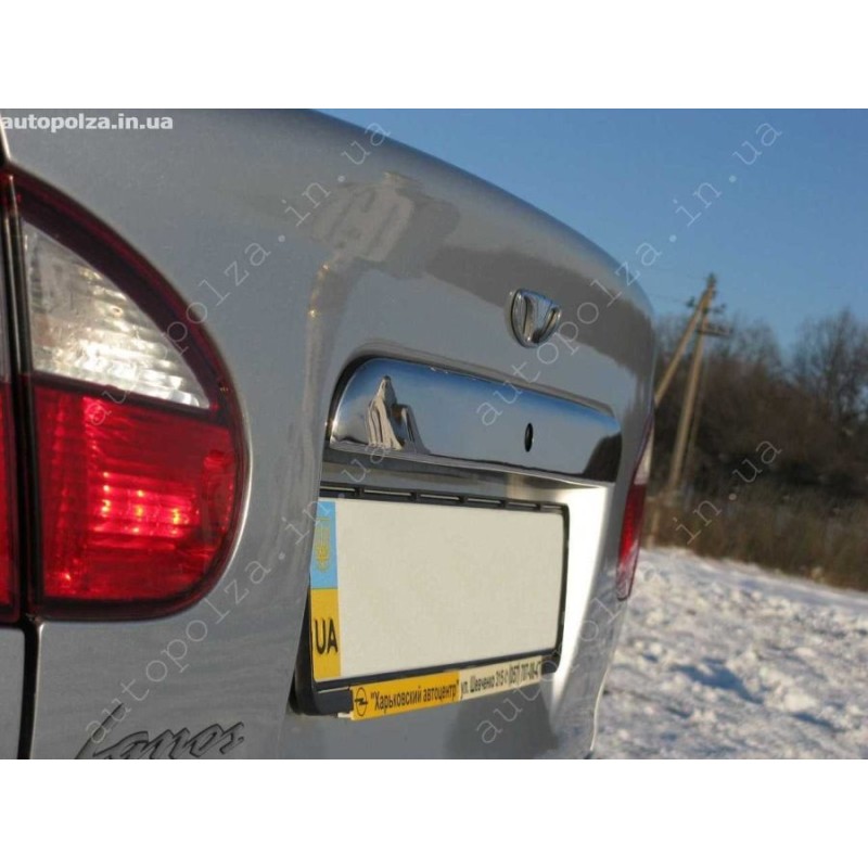 Хром-накладка на крышку багажника Daewoo Lanos, Sens, Chevrolet Lanos Modern