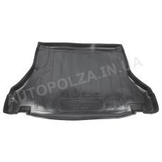 Коврик багажника Daewoo Lanos, Sens, Chevrolet Lanos (Sedan) пластиковий Мега-Локер