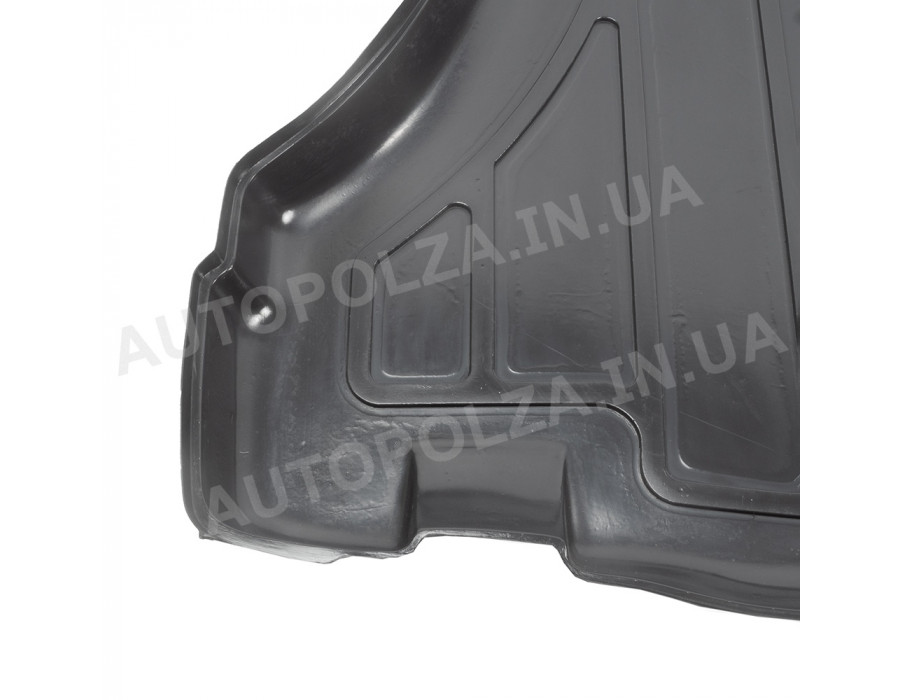 Коврик в багажник Daewoo Lanos, Sens, Chevrolet Lanos (Sedan) пластиковый Мега-Локер
