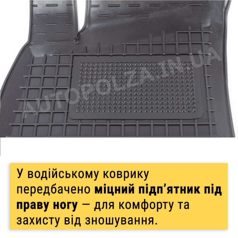 Коврики в Daewoo Lanos, Sens полиуретановые AVTO-gumm SL-43 (5 шт.)