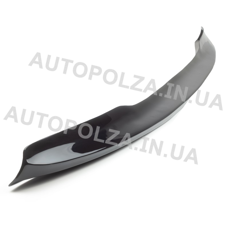 Лип-спойлер на кромку крышки багажника Daewoo Lanos, Sens черный “Forsage”